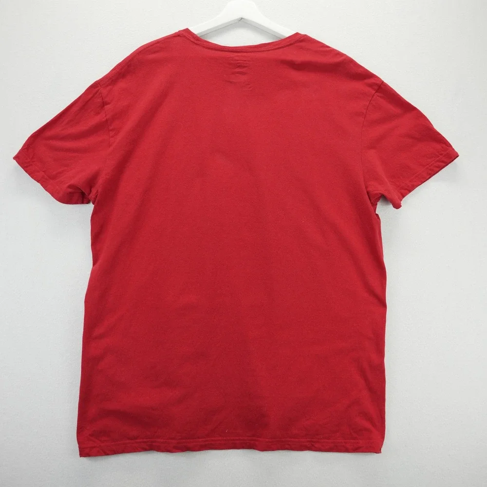 Polo Ralph Lauren Mens XL Red Classic Fit Short Sleeve Cotton T-Shirt Pony Logo